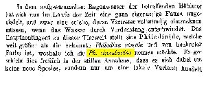 Zacharias, O (1886): Biologisches Centralblatt 6 p.231